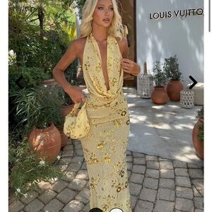 Tanaya Dress & Bag - Butter